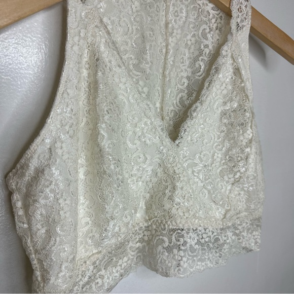 Soma Lace Racerback Bralette Size XL - Picture 4 of 7